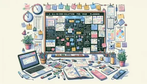 Een alles-in-één oplossing voor jouw planning: de whiteboard weekplanner