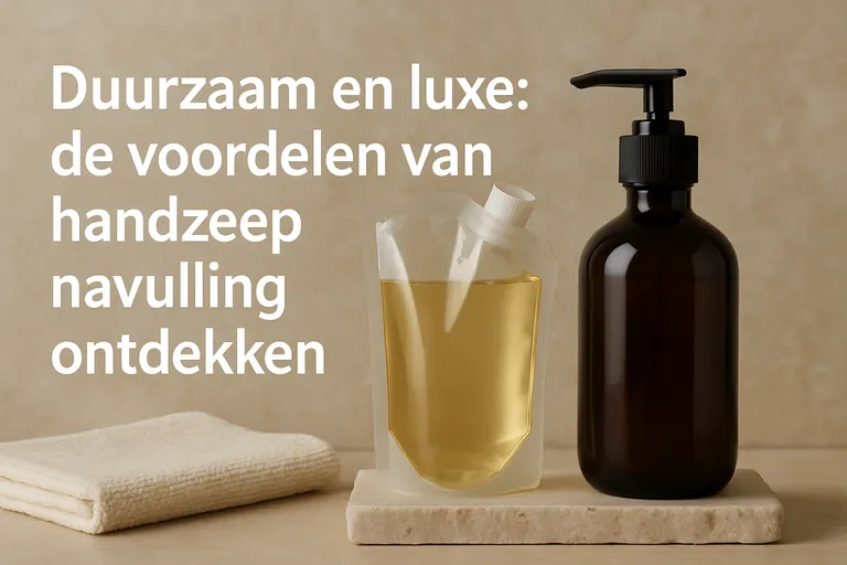 Duurzaam en luxe: de voordelen van handzeep navulling ontdekken Duurzaam en luxe: de voordelen van handzeep navulling ontdekken